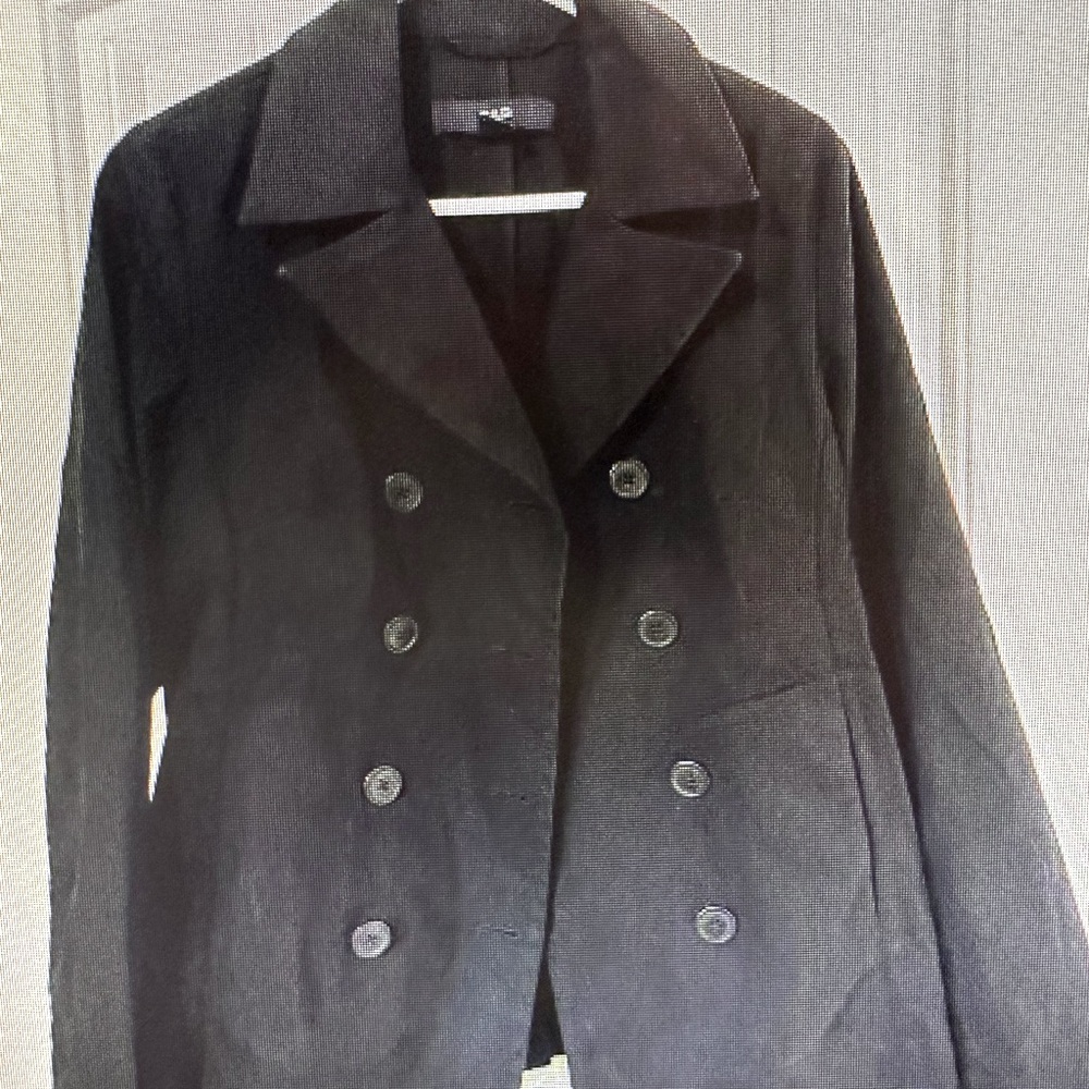 Gap cotton 4 button  black pea coat